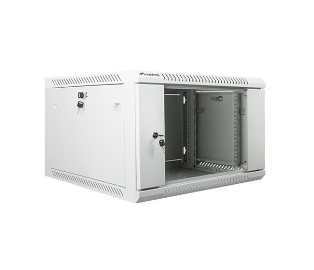 LANBERG Wisząca 19" 6U 600x600mm jednosekcyjna (szara) WF01-6606-10S - 455389 - zdjęcie 3